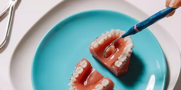 Отклеились и сломались брекеты
